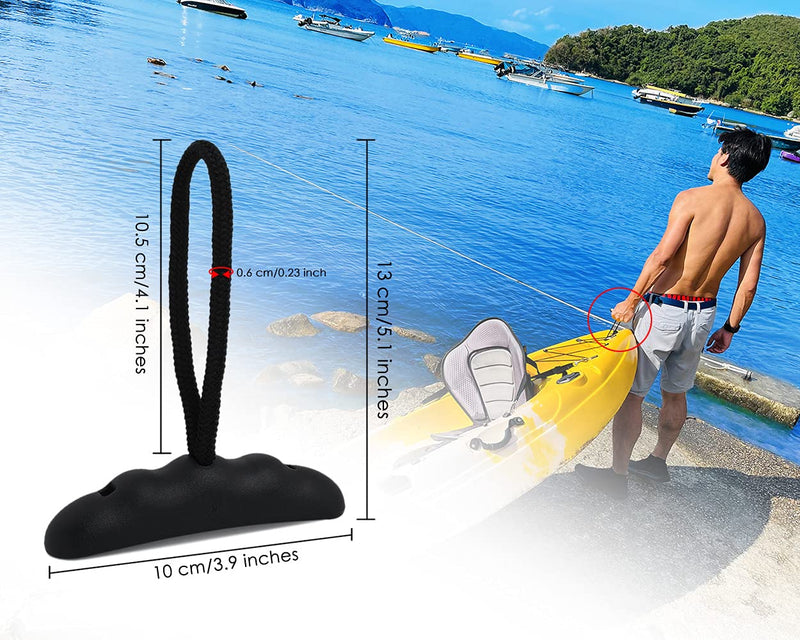 DS. DISTINCTIVE STYLE Kayak Handles 2 Pieces Carry Handles Replacement Kayak Accessories Front Rear Mount - BeesActive Australia
