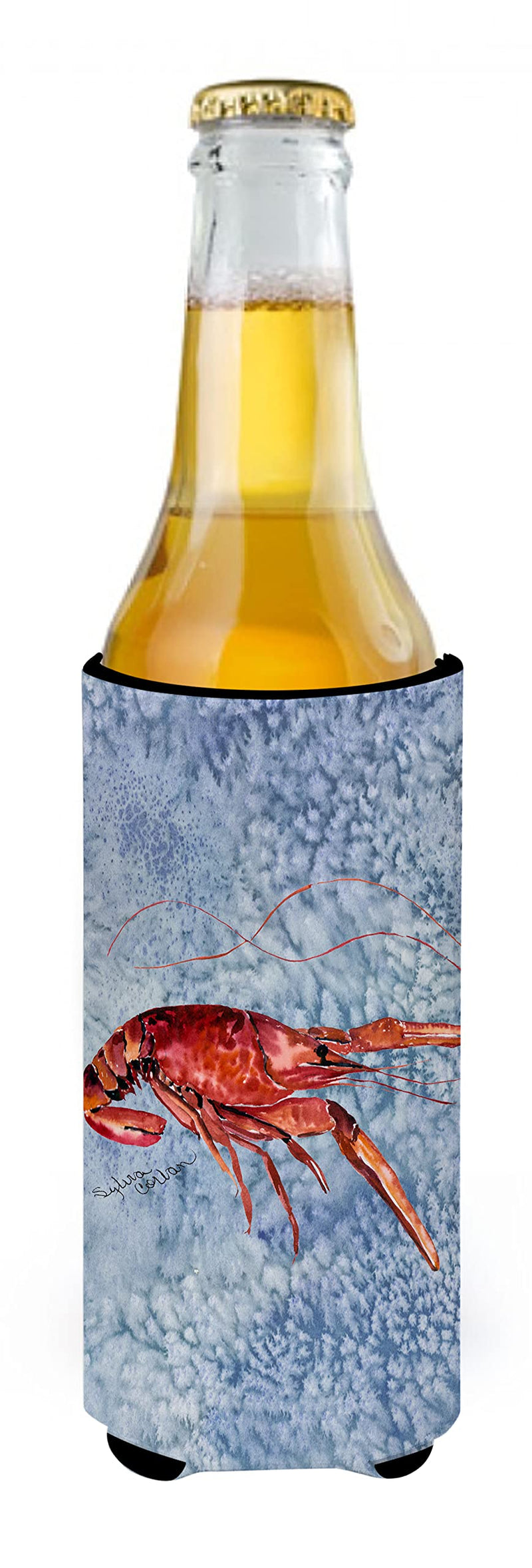 Caroline's Treasures 8231MUK Crawfish Cool Water Ultra Beverage Insulators for Slim cans, Slim Can, Multicolor - BeesActive Australia