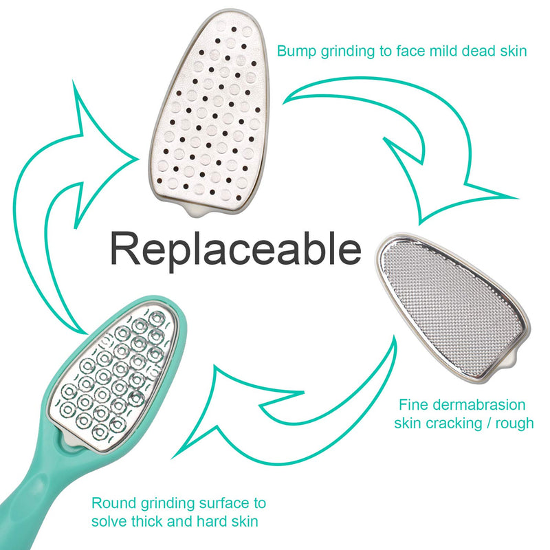 Pedicure Kit Foot Files Set And Callus Remover- Best Foot Care Pedicure Remove Hard Skin, Can Be Used On Both Wet And Dry Feet- Foot Corn Remover with Foot Files for Home Pedicure, Salon Pedicure Kit… - BeesActive Australia