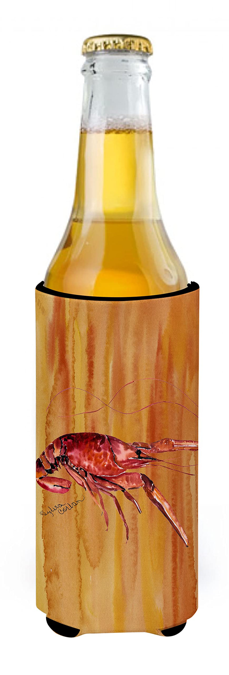 Caroline's Treasures 8232MUK Crawfish Hot and Spicy Ultra Beverage Insulators for Slim cans, Slim Can, Multicolor - BeesActive Australia
