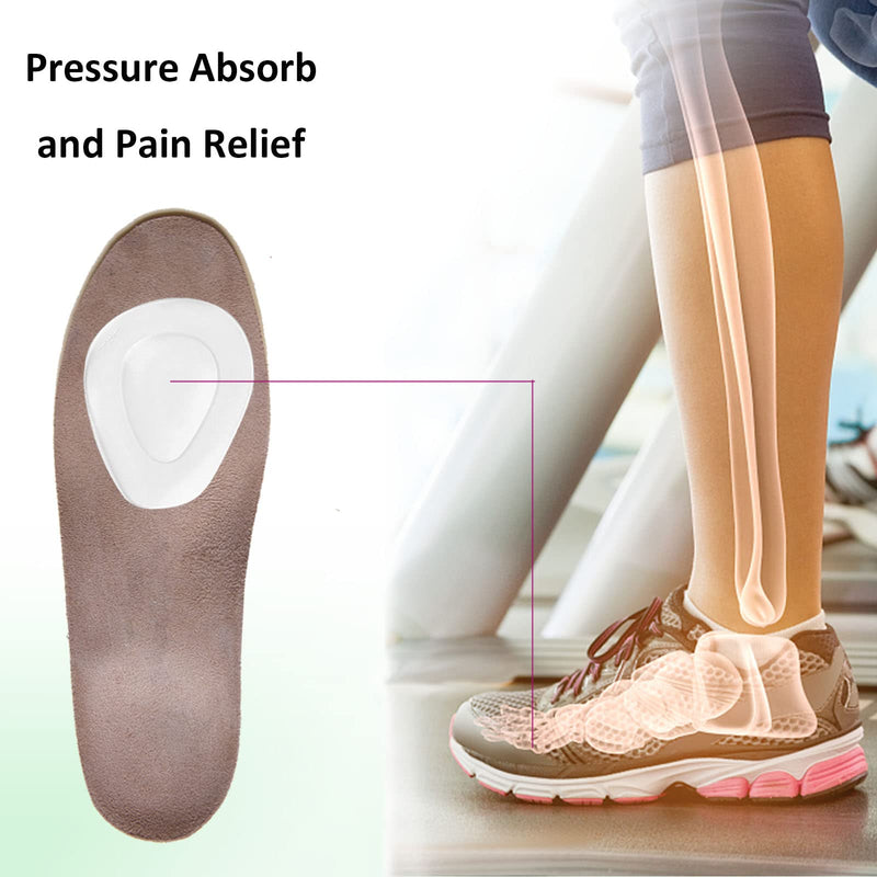 Metatarsal Pads Women 8 Pack, Ball of Foot Cushion for Men, Soft Metatarsal Foot Pad Shoe Pads Foot Pads for Pain Relief, Gel Metatarsal Pad Insoles, Foot Cushion for Ball of Feet Callus Cushion Clear - BeesActive Australia