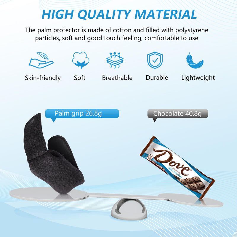 Joingood Palm Grip Palm Protector for Hand Contracture Finger Contracture Cushion for Rehabilitation Stroke Hemiplegic Arthritis Skin Breakdown Comfortable Contracture Prevention Pad for Patient Rehab - BeesActive Australia