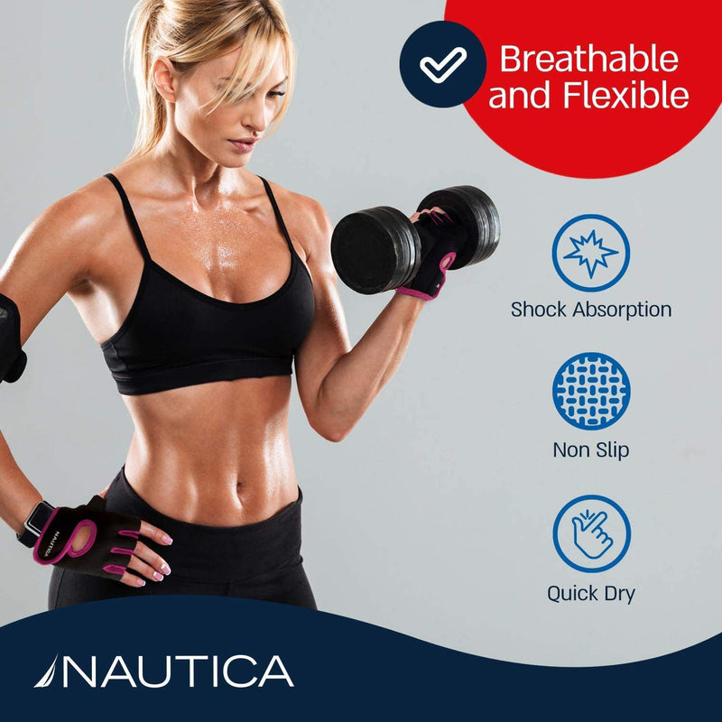 Serveuttam Workout Gloves for Women Weight Lifting - Thick Padded Breathable Gym Gloves for Women Workout | Grip Gloves for Working Out | Fingerless Sports Gloves for Gym Exercises - BeesActive Australia