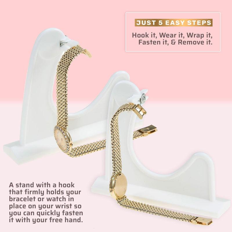 Medca Bracelet Buddy- Jewelry Helper Fastening Aid to Quickly Fasten and Unfasten Bracelets or Watches - 2 Pack - BeesActive Australia