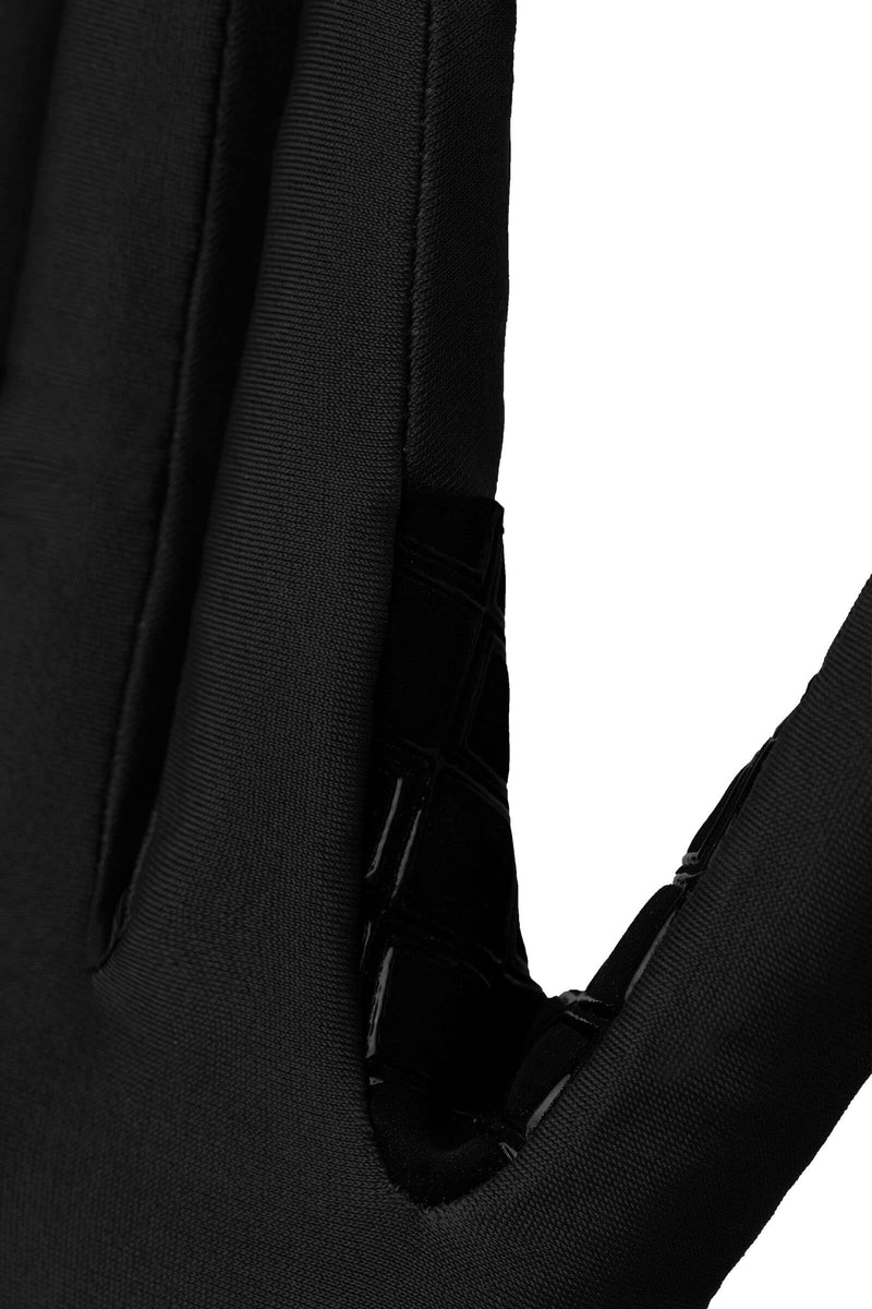HORZE Lianna Women's Equestrian Stretch Riding Gloves with Silicone Grip Black 9 - BeesActive Australia