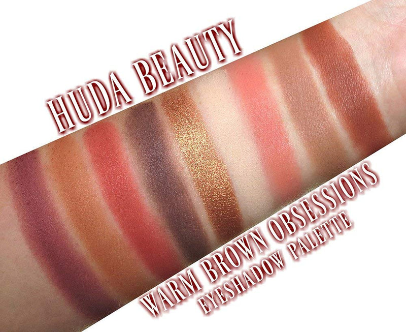 Huda Beauty Obsessions Eye Shadow Palettes, Warm Brown - BeesActive Australia