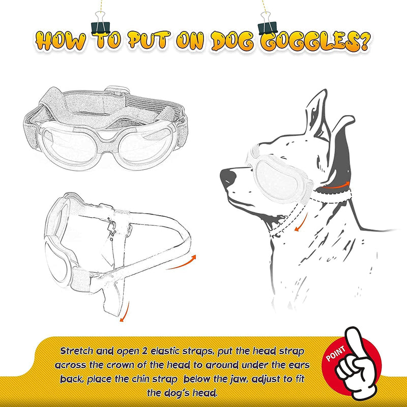 Enjoying Small Dog Goggles Bundle with Tiny Dog Helmet for Puppy - BeesActive Australia