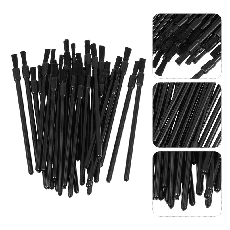 Lurrose 100Pcs Disposable Lip Brush Small Makeup Brushes Applicator Eyebrow Lipstick Brushes Brushes Wands for Lip Oil Balm - BeesActive Australia