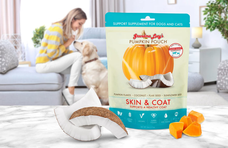 Grandma Lucy's Pumpkin Pouch Skin and Coat 6oz - BeesActive Australia