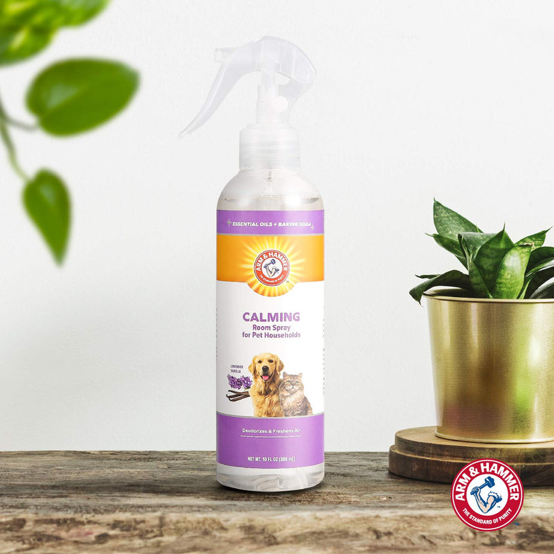 Arm & Hammer for Pets Air Care Refreshing Room Spray for Pet Odor Elimination | 10 oz Eucalyptus Mint Fragrance Air Freshener Spray | Pet Deodorizer Spray with Baking Soda for Pet Households Lavender Vanilla - BeesActive Australia