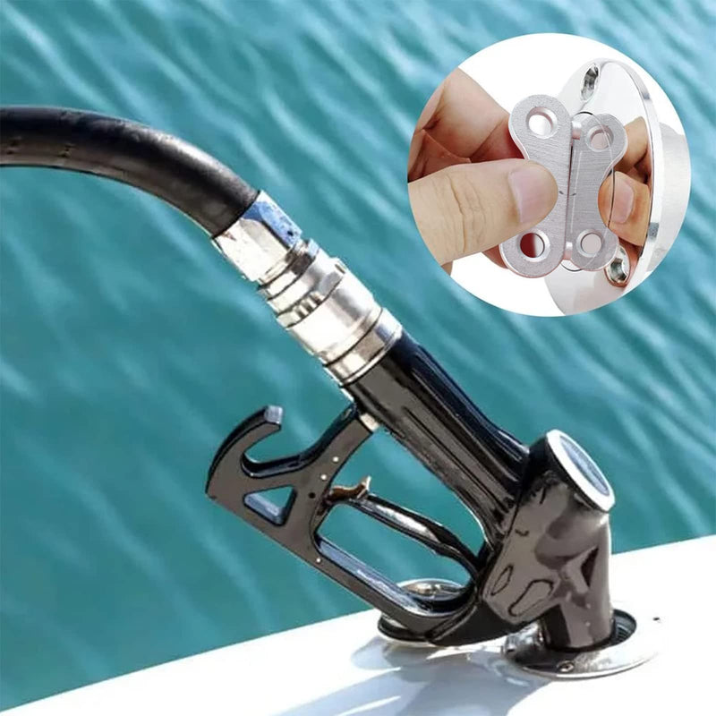 TBWHL 2 Pcs Boat Gas Cap Key Stainless Steel Gas Fuel Water Tank Deck Filler Spare Key for Marine Boat Yacht - BeesActive Australia