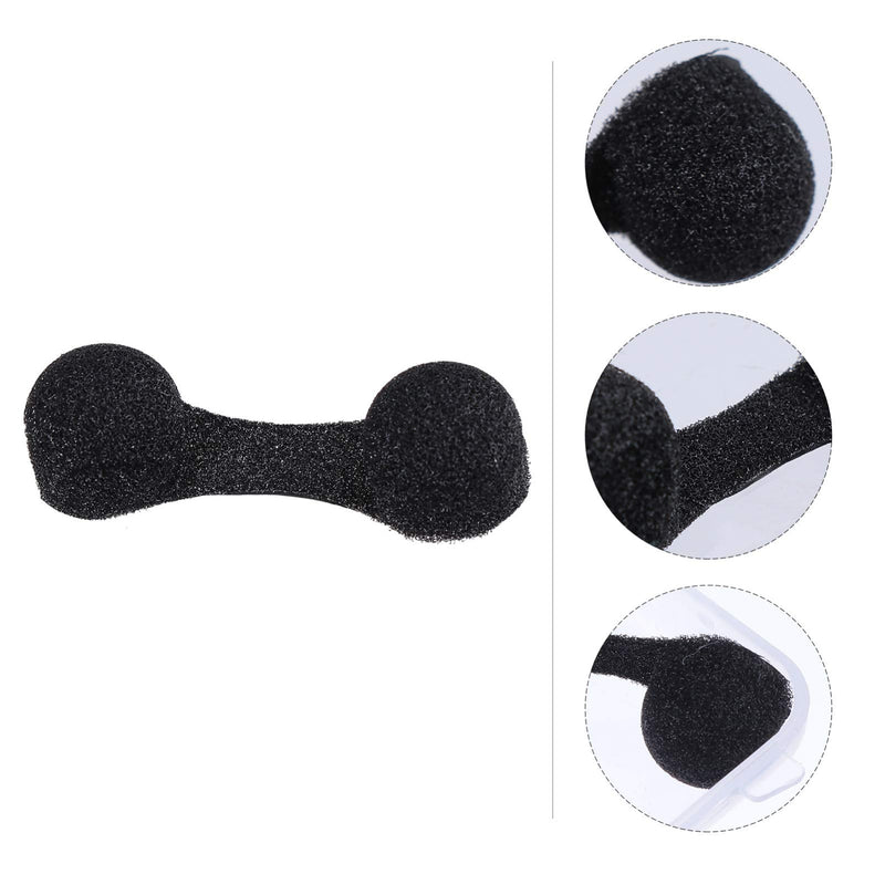 50pcs Disposable Nose Filter Plug Anti-dust Protection Breathable Anti Snore Devices Filters for Sunless Airbrush Spray Tanning (Black) Black - BeesActive Australia