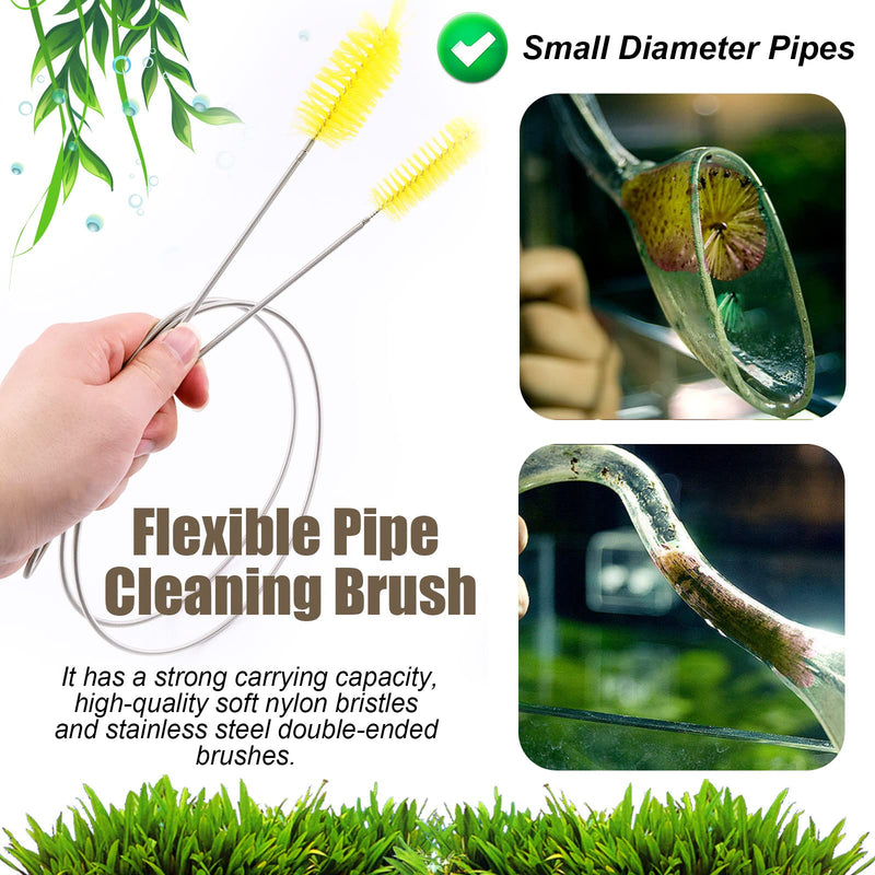 Wokape 15Pcs Aquarium Aquascaping Tools Kit with Replacement Blades, Stainless Steel Aquarium Plant Tools for Clean Fish Tank - BeesActive Australia