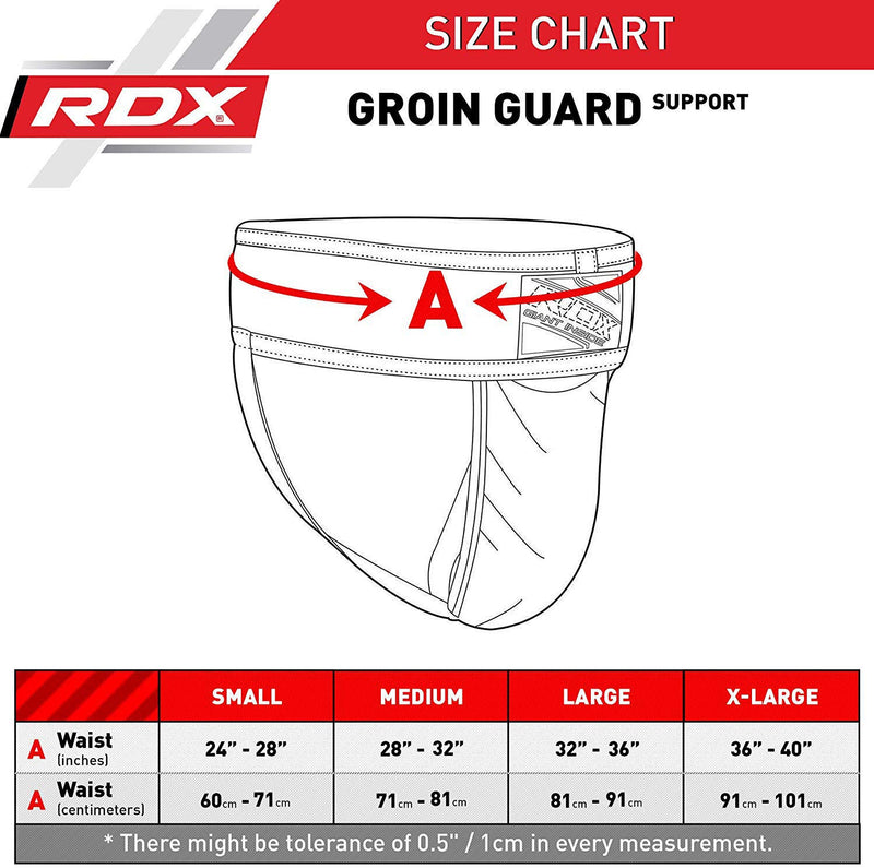 [AUSTRALIA] - RDX Groin Guard with Cup for Boxing, MMA, Muay Thai Training - Abdo Protection for Men Kickboxing & Martial Arts - Good for Sparring, Taekwondo, BJJ, Karate & Fighting Protector White Large 