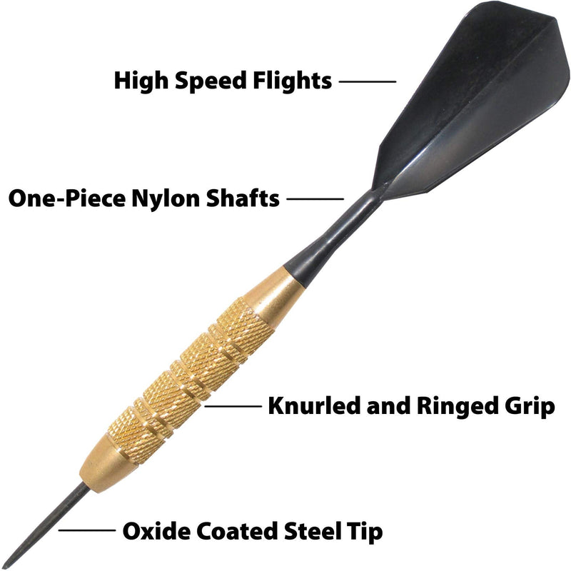 Fat Cat Highlander Steel Tip Darts, 23 Grams - BeesActive Australia