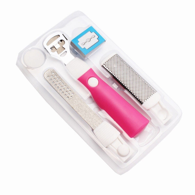 LETB 5 in 1 Callus Remover Shaver,Foot File For Dead Cracked Hard Skin On Feet, Salon Pedicure Tools Kit at Home - BeesActive Australia