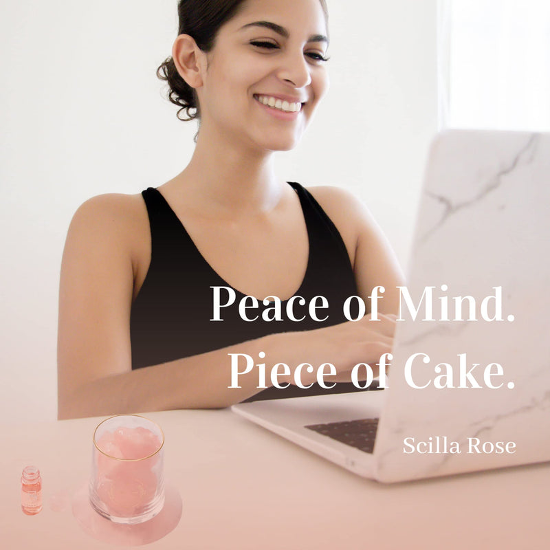 Scilla Rose Inner Peace-Pure Essential Oil Blend 10ml Total De-Stress Aromatherapy Diffuser Oil - 100% Natural and Organic with Lavender, Patchouli, Ylang-Ylang, Sandalwood Oils ‎the Inner Peace Oil(10ml) - BeesActive Australia