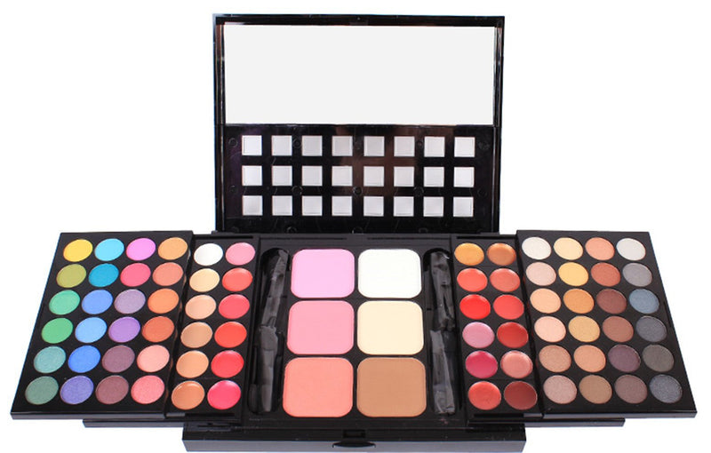 FantasyDay Pro Makeup Gift Set All in One Makeup Kit Cosmetic Contouring Kit 78 Colors Eyeshadow Palette with Face Blush, Lipgloss, Concealer and Eyeshadow Brushes- Ideal Holiday Gift Set #2 - BeesActive Australia