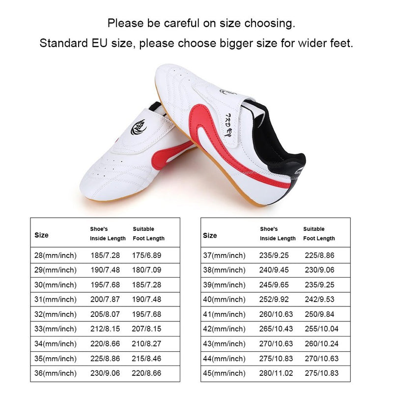 [AUSTRALIA] - VGEBY Taekwondo Boxing Shoes, Tai Chi Kongfu Shoes Lightweight Breathable Karate Traning Shoes for Men Women (Size : 30) 