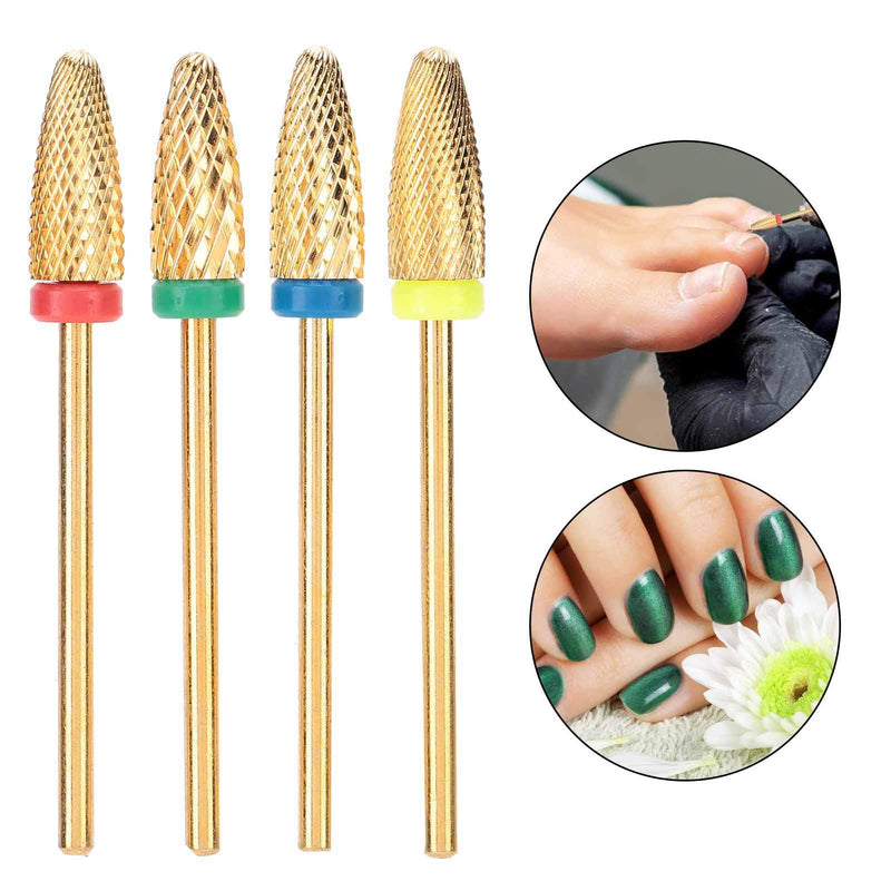 Durable Good Corrosion Resistance Nail Grinding Head, Nail Drill Bits, for Engraving Polishing Grinding Sharpening - BeesActive Australia