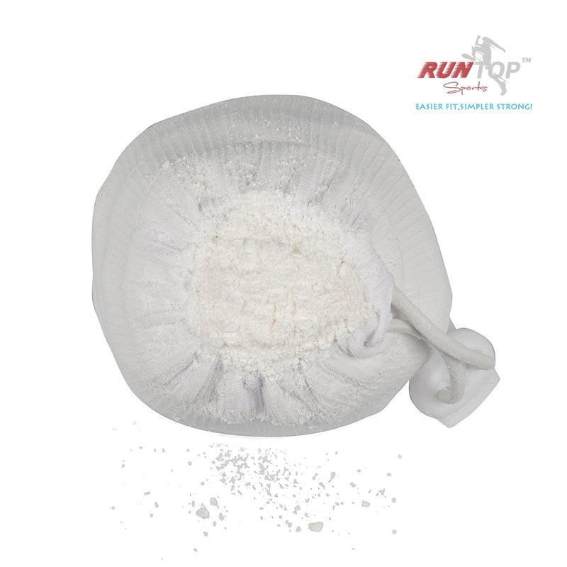 RUNTOP 2.4OZ Refillable Magnesium Carbonate Gym Chalk Ball for Weight Lifting Cross Fitness Training WODS Gymnastics Rock Climbing Powerlifting Workout No Slip - BeesActive Australia