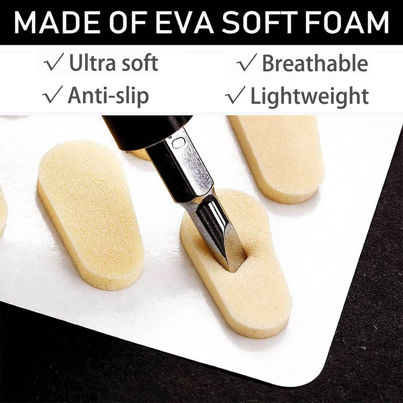 8 Pairs Glasses Nose Pads Water Drop Shape Adhesive Anti Slip Nose Pads Relieve Pressure Soft Foam Nose Pads for Eyeglasses and Sunglasses - BeesActive Australia