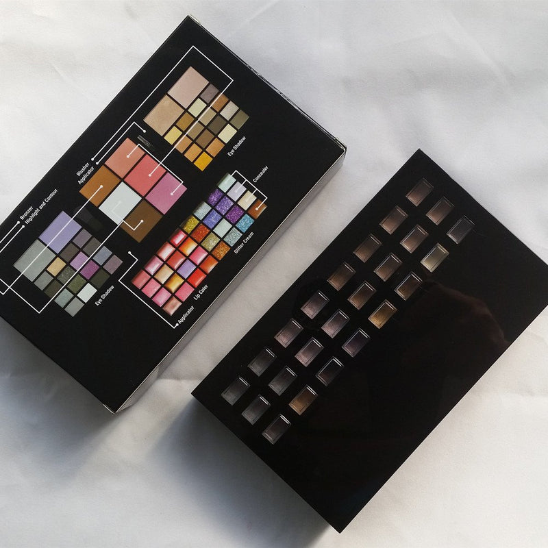 PhantomSky 74 Color Eyeshadow Palette Makeup Cosmetic Contouring Combination with Powder/Blusher/Lipgloss/Concealer - Perfect for Professional and Daily Use - BeesActive Australia