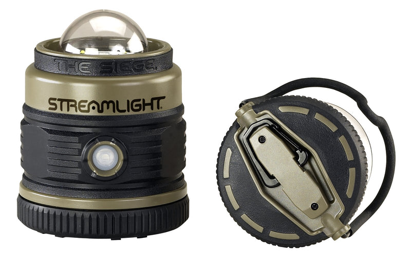 Streamlight 44931 Siege Compact, Cordless, 7.25" Alkaline Hand Lantern - Coyote - 540 Lumens - BeesActive Australia