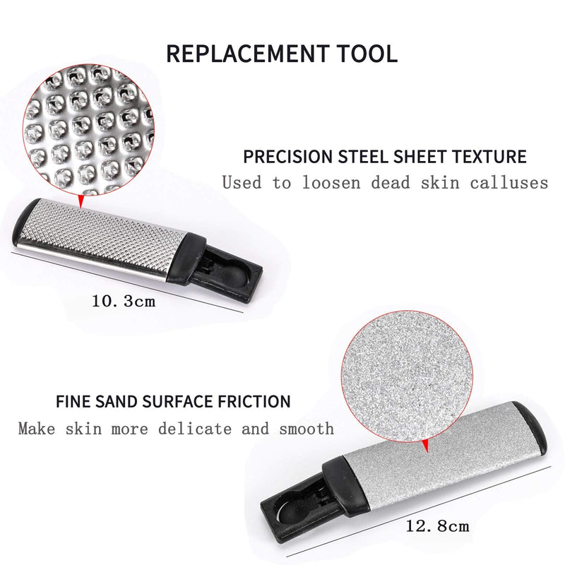 3 in 1 foot rasp foot file and Callus remover Best Foot care pedicure metal surface tool to remove hard skin Foot sanding, callus removal tool Surgical grade stainless steel file - BeesActive Australia