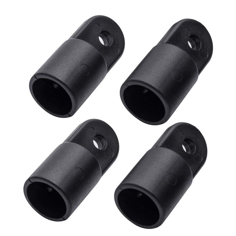 SUNOOM Boat Bimini Top Eye End 7/8 Inch,Black Nylon Cover Cap Eye End,Marine Bimini Top Fittings,Awning Hardware,Accessories,Used for Kayak,Canoe,Marine Boat,Pack of 4 - BeesActive Australia