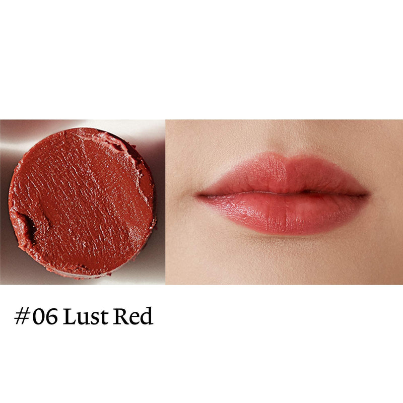 MELIXIR Vegan Lip Butter #06 Lust Red(Tinted) (+7 more colors) 0.13oz, Bee Free, Petrolatum Free, Deep Nourishing Plant-Based Vegan Chapstick, Vegan Lip Balm for Dry, Cracked and Chapped Lips 06 Lust Red (Tinted) - BeesActive Australia