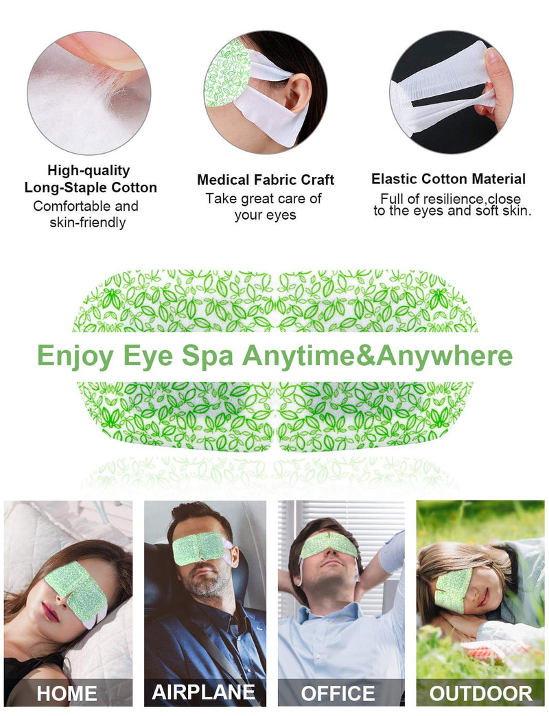 16 Packs Eye Masks for Dark Circles and Puffiness Disposable Soothing Headache Relief Dry Eyes, Stress Relief Relief Eye Fatigue Steam Eye Masks (Unscented) Unscented - BeesActive Australia