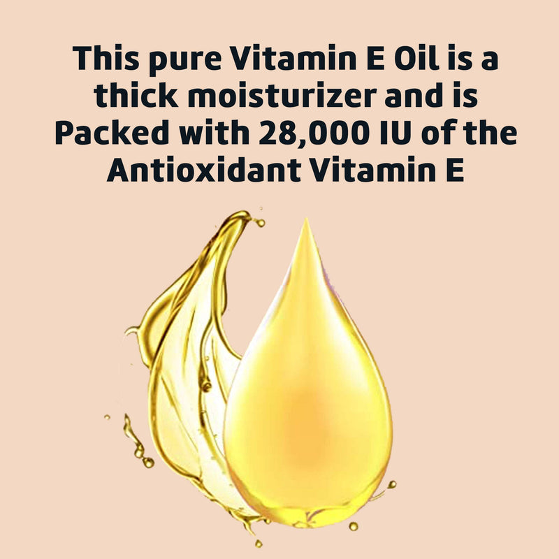 De La Cruz Vitamin E Oil for Face 28,000 IU - No Preservatives, Artificial Colors or Fragrances, Made in USA 1 FL. OZ. - BeesActive Australia