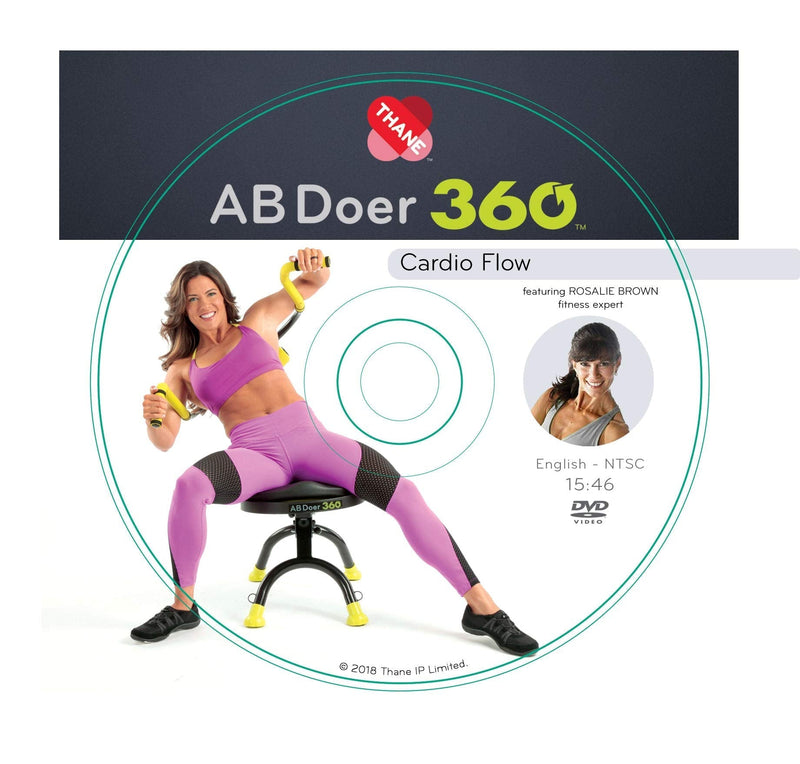 AB Doer 360 Fitness System Accessories Set of 3 Workout DVD's - BeesActive Australia