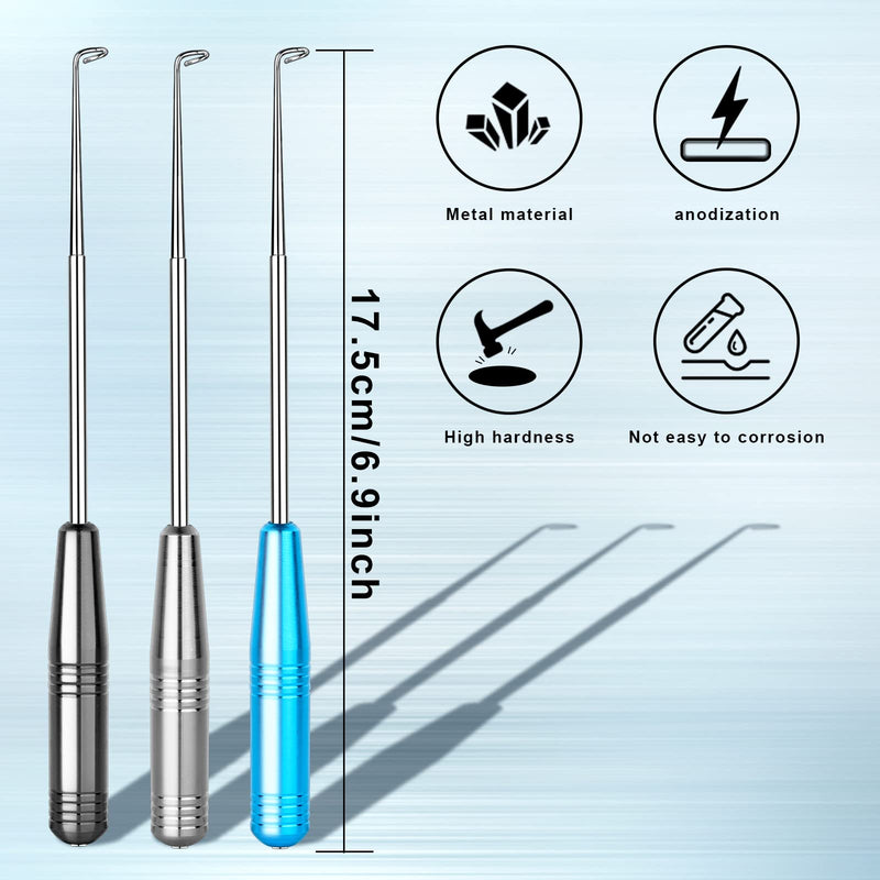 Dilsuaco Fish Hook Remover, 3PCS Fishing Hook Remover Tool kit for Fishing Accessories Pro Fishing Hooks Security Device Extractor Fish Hook Quick Remover Tool Kit Fast Decoupling (3 Colors) Mix - BeesActive Australia