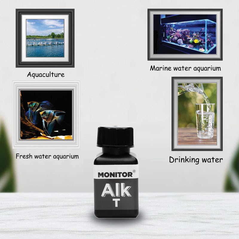 Generic Monitor Alkalinity Test KIT (120 Tests) - Monitor Aquarium & aquaculture Water Quality - BeesActive Australia