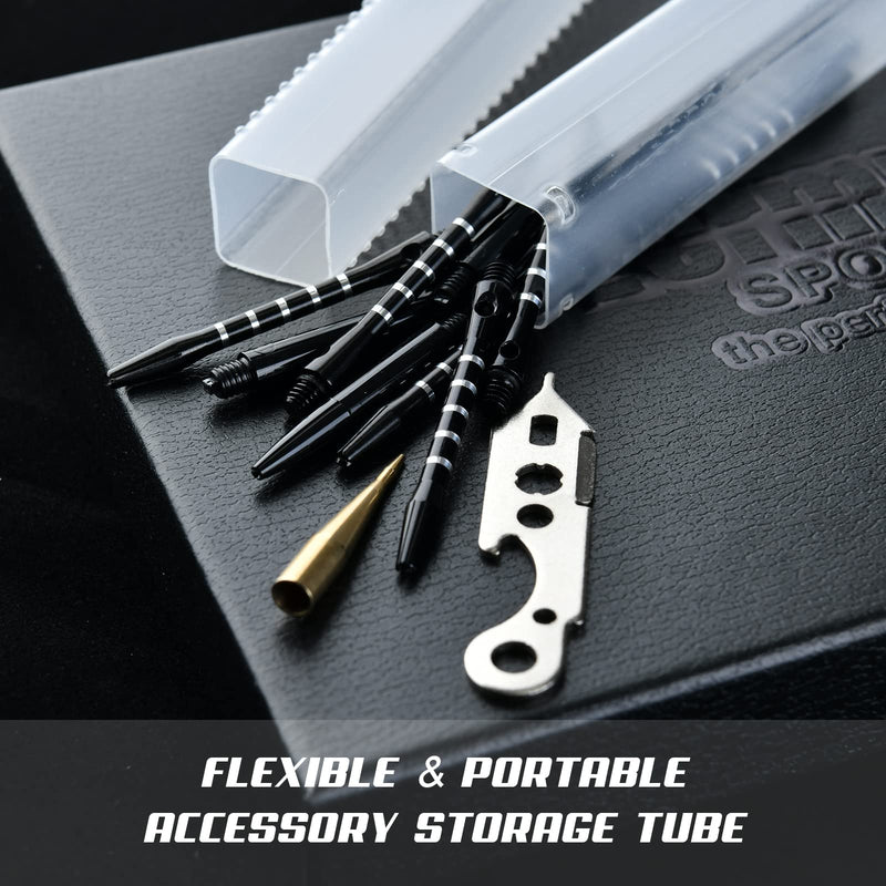 Formula Sports Steel Tip Dart Set,12Pcs Professional Barrels with 18 Aluminium Shafts, 21 Flights, 20 O-rings Adaptor.Beer Mug Sharpener, Toolkit, Flight Protector, Checkout Table Card, Gift Darts Box - BeesActive Australia