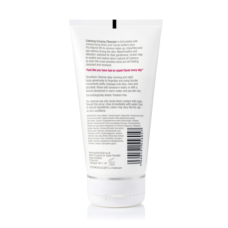 Super Facialist Hyaluronic Acid Firming Daily Brightening Cleanser, with Moisturising Vitamin E Beads and Mango Seed Oil, Vegan Friendly, 150 ml - BeesActive Australia