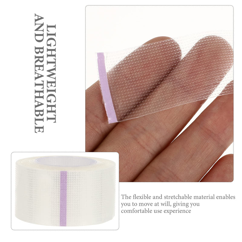 Healifty 6 Rolls Medical Tape Sensitive Skin Tape Clear Surgical Tape Microporous First Aid Tape - BeesActive Australia
