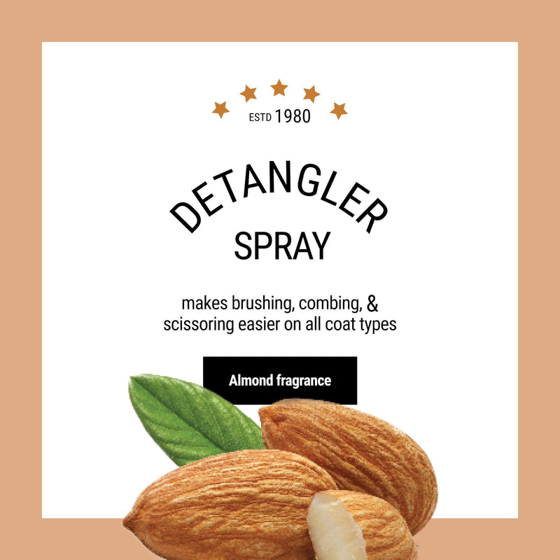 The Coat Handler Anti-Static Detangler Dog Spray - Eliminates Static and Fly-Away Hair, All Natural Ingredients - BeesActive Australia