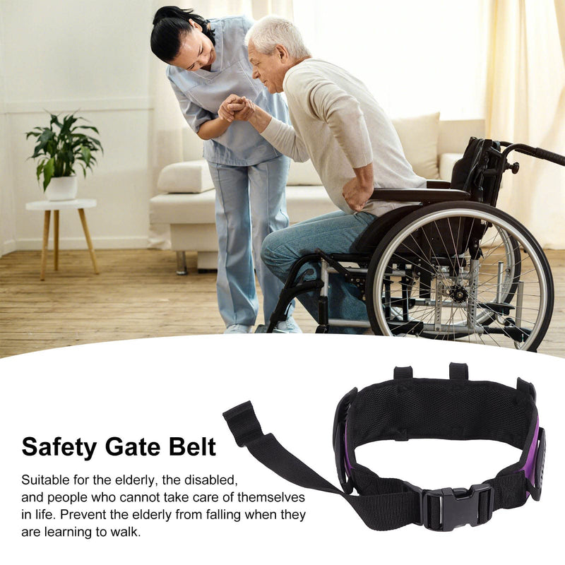 Gait Belt with Handle, Adjustable Transfer Belt Prevent Falls for Patient Elderly Weakened Person - BeesActive Australia