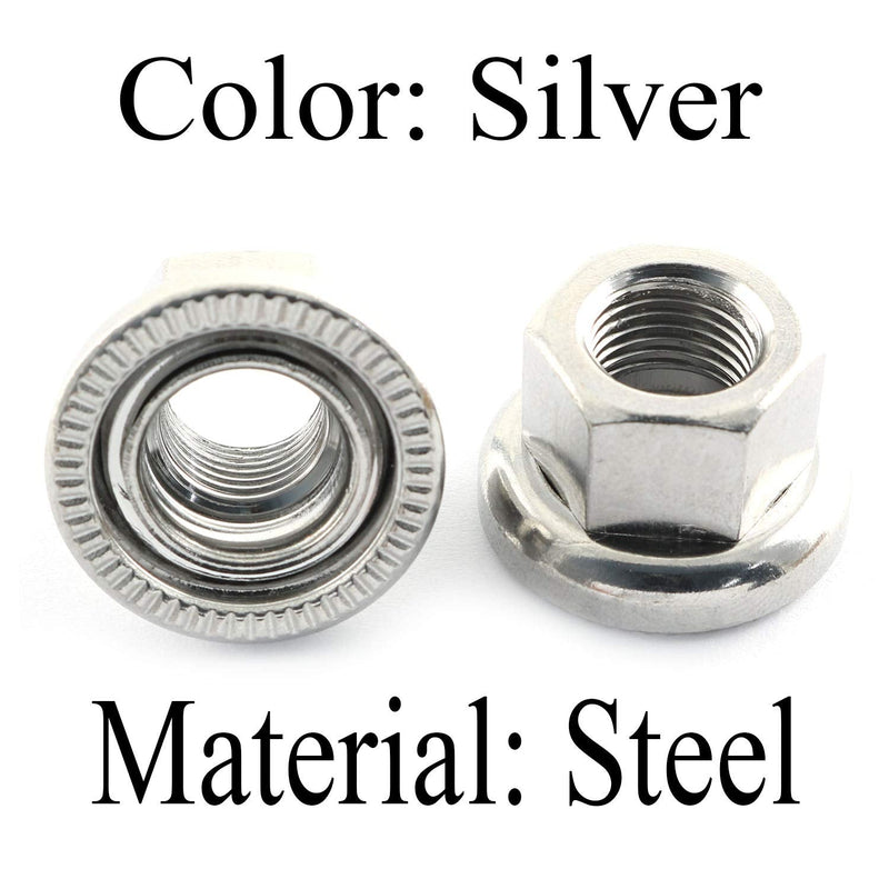 Pro Bamboo Kitchen Track Nut 2PCS Bicycle Bike Wheel Hub Axle Nuts Bicycle Accessories 7075 Aluminum Alloy Screw M9 - BeesActive Australia