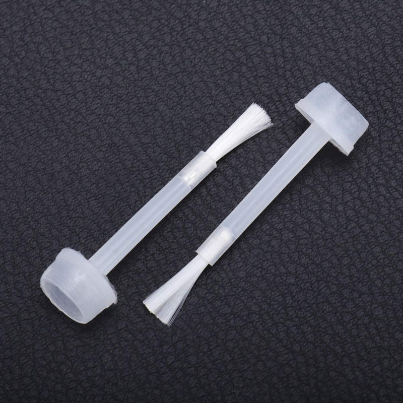 Lurrose 100pcs Nail Polish Replacement Brush Gel Liquid Brushes Dipping Powder Brush for Home Salon - BeesActive Australia