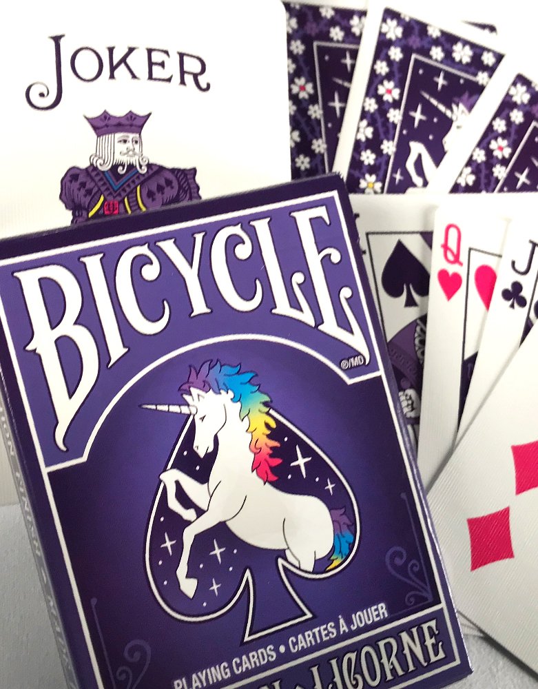 Bicycle Unicorn Playing Cards - BeesActive Australia