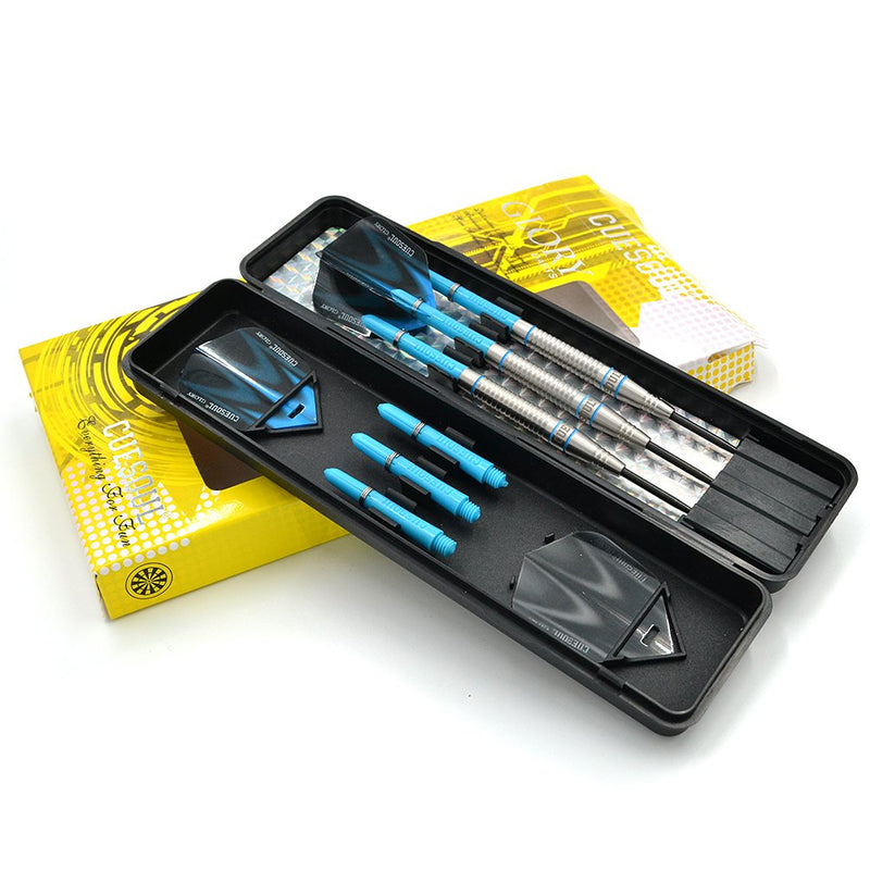 [AUSTRALIA] - CUESOUL Tungsten Steel Tip Dart Set 85% Tungsten 22/24/26 Grams-Glory Series 22g-N2207 