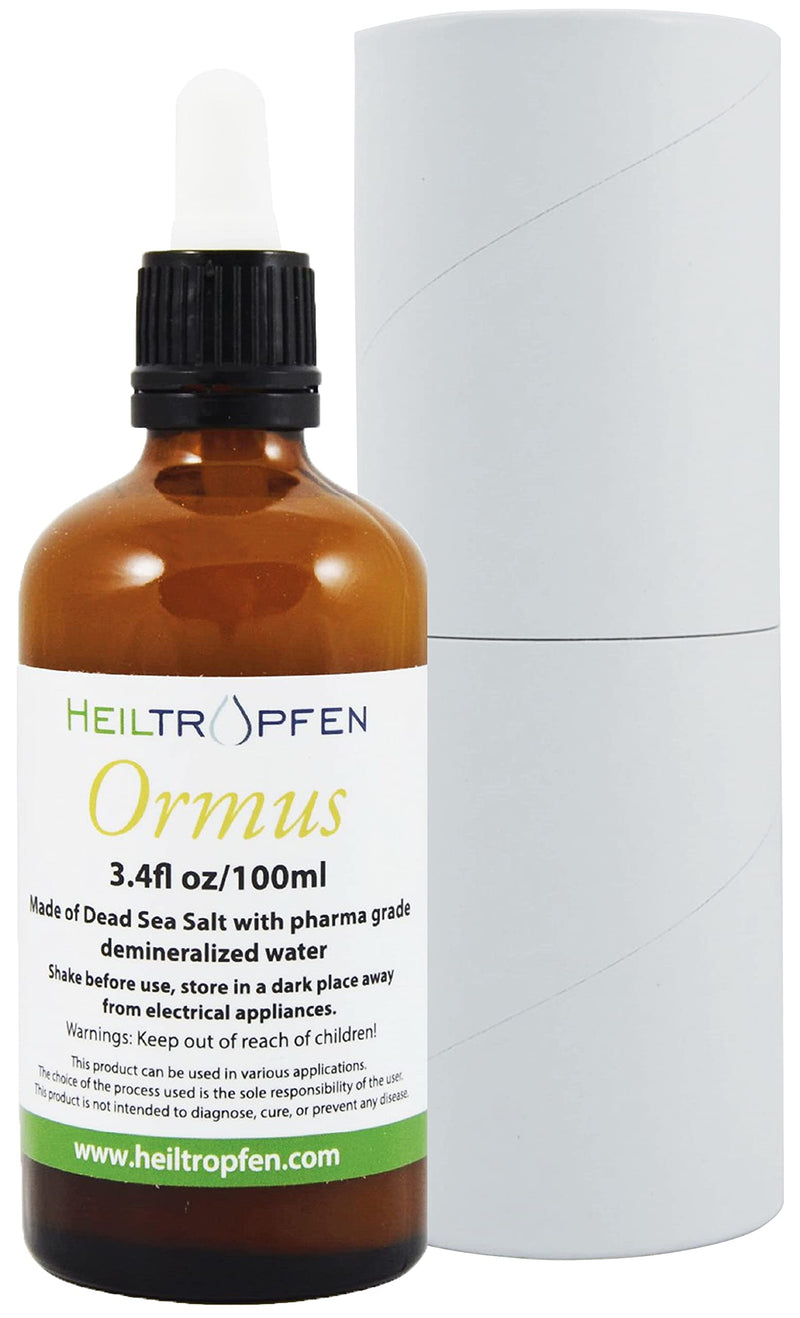 Ormus 3.4 Oz - 100 ml | Concentrated Ormus | Atomic Minerals | Heiltropfen� Sea Salt 101 ml (Pack of 1) - BeesActive Australia
