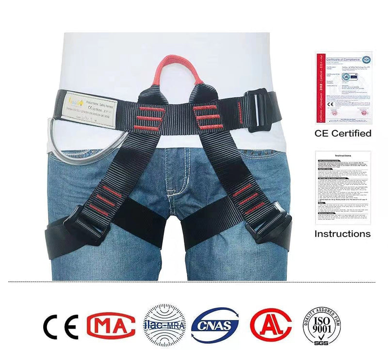 HeeJo Climbing, Safety Safe Seat Belt for Outdoor Tree Climbing, Outward Band Expanding Training Large Size,Climbing Gear Zy01 - BeesActive Australia