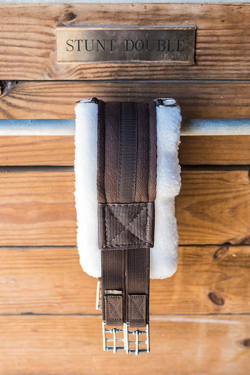 [AUSTRALIA] - Intrepid International Fleece English Pony Girth with Double Elastic 34 