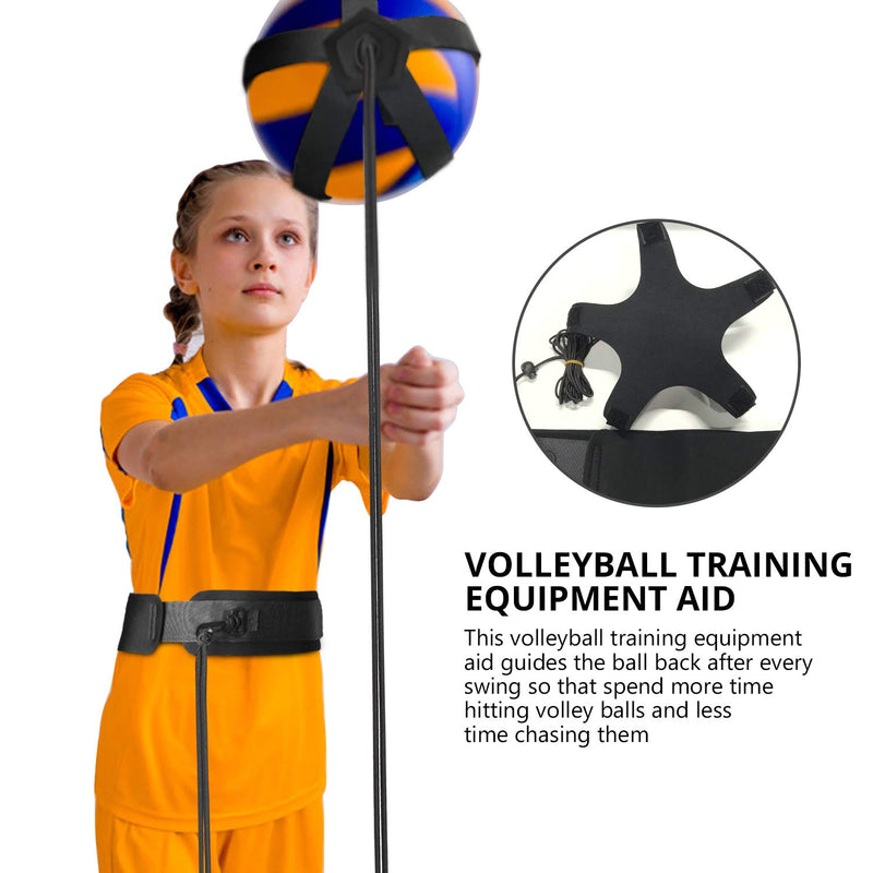[AUSTRALIA] - TOBWOLF Volleyball Training Pass Rite Aid Resistance Band, Elastic Volleyball Resistance Belt Set for for Practicing Serving, Arm Swing Passing, Agility Training Training Belt with Waist Belt & Ball Pouch & Hand Strap 