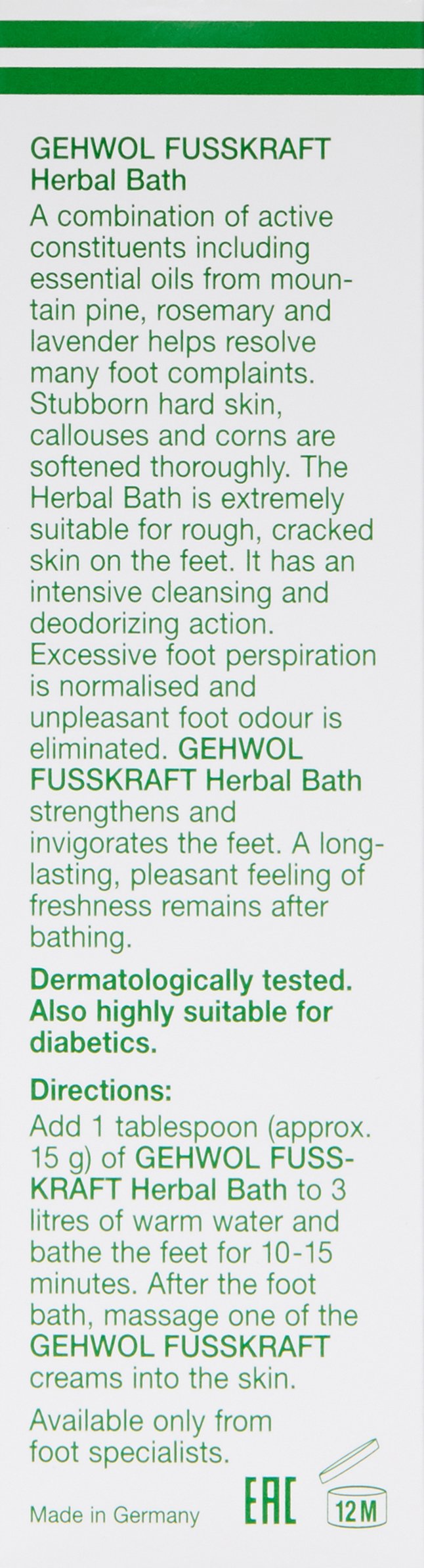 GEHWOL Herbal Bath, 14.1 oz - BeesActive Australia